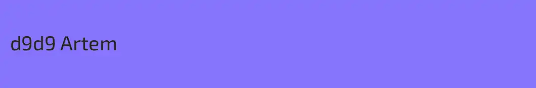 d9d9 Artem